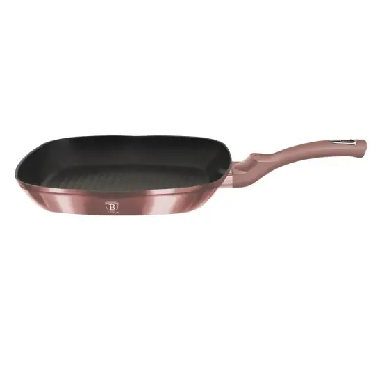 Preț promoțional Tigaie grill, 28 cm, Colecția I-Rose - BH/6027