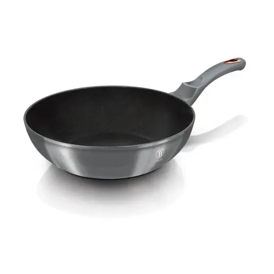 Wok, 28 cm, Colecția Moonlight + PROTECTOR GRATUIT - BH/6007 Ofertă de sezon