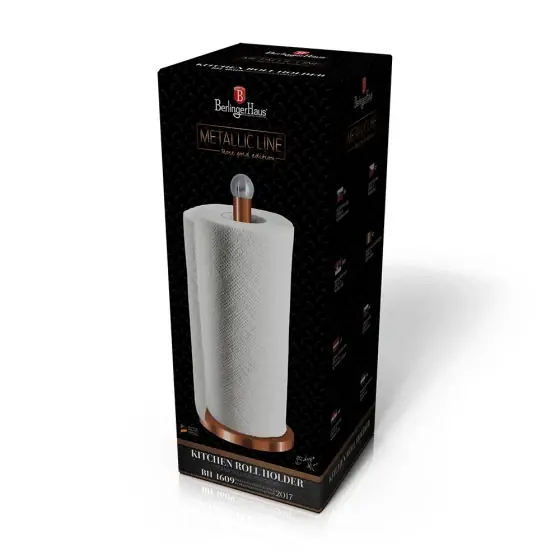 Suport pentru prosop de bucătărie, rose gold - BH/1609 Ofertă