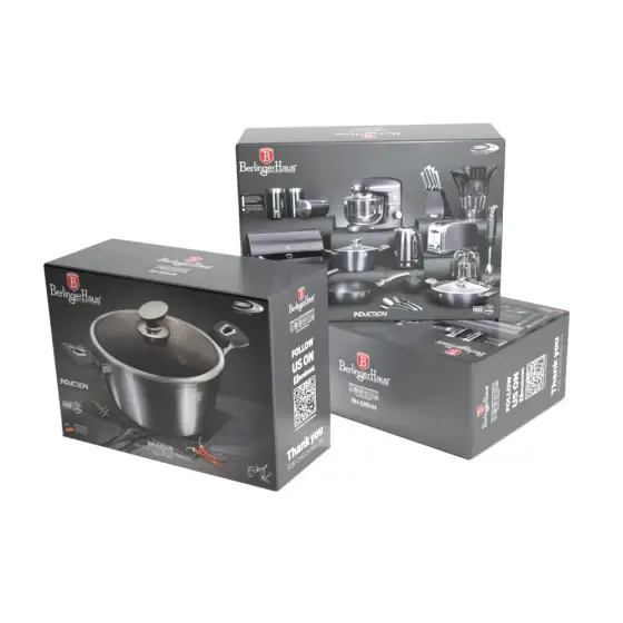 Ieftin Cratiță cu capac, 28 cm, Metallic Line Carbon Pro Edition - BH/6894