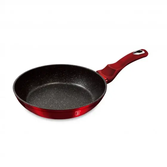Super ofertă Tigaie, 30 cm, Metallic Line Burgundy Edition - BH/1254NPR