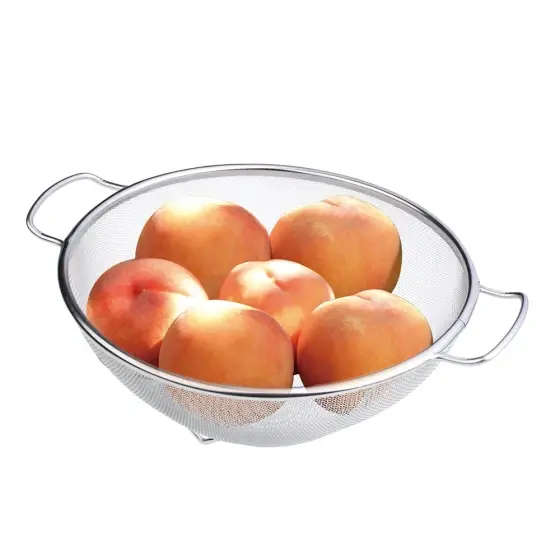 Coș din plasă cu două mânere, din inox - BH/7203 Retur gratuit