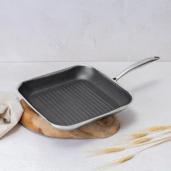Tigaie grill, 28 cm, Eternal Collection - BH/8513N Calitate înaltă