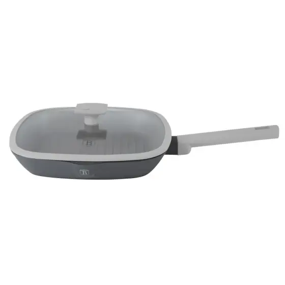 Lichidare de stoc Tigaie grill cu capac, 28 cm, colecția Aspen - BH/7073