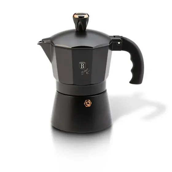 Cafetieră, 6 cești, negru-rose gold - BH/8561N Super ofertă
