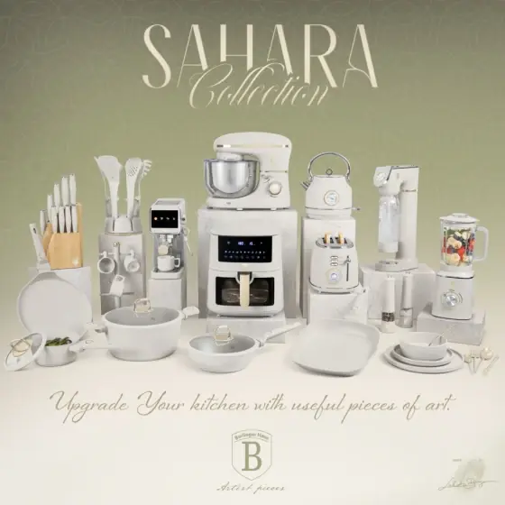 Set blender vertical 6 în 1, crem mat - BH/9564 Super ofertă