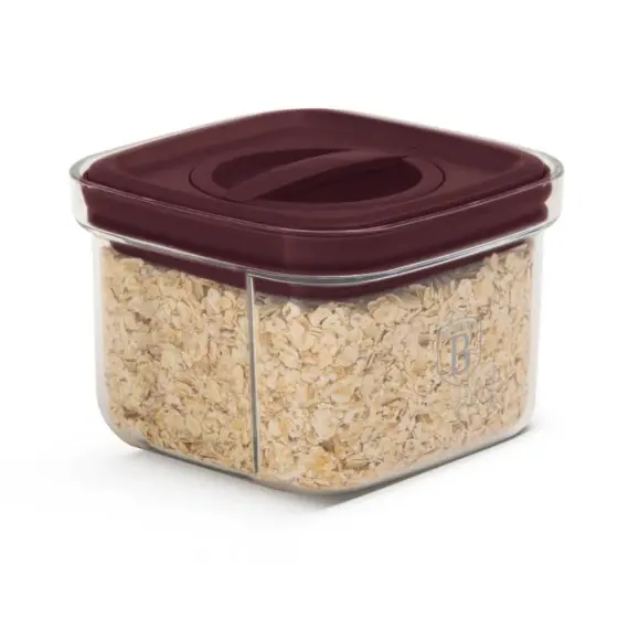 Set recipiente 5+5 piese, bordeaux - BH/8574 Popular
