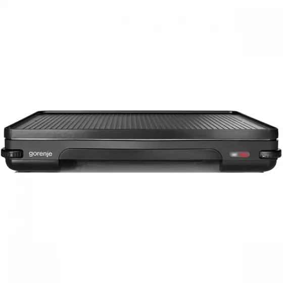 Gratar electric de masa Gorenje, placi cu doua fete si acoperire antiaderenta, 1800W, negru Preț promoțional