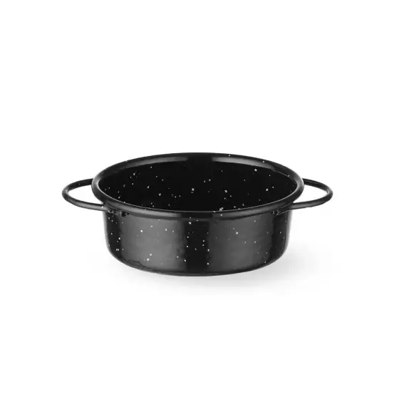 Calitate înaltă Vas de gatit tip caserola cu finisaj emailat, ⌀100x(H)40mm