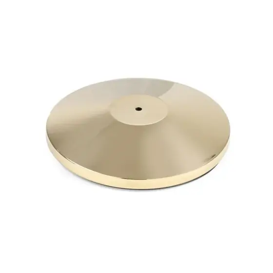 Preț promoțional Baza pentru stalp delimitare Hendi, auriu, finisaj tip oglinda, inox, ø360x(h)65mm - STALPUL NU ESTE INCLUS