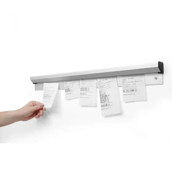 Bara suport pentru bonuri/ comenzi restaurant, 91.5 cm, aluminiu, Hendi Mai ieftin