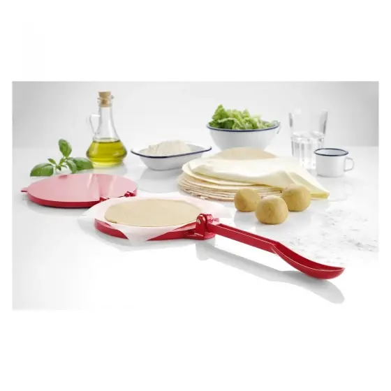 Presa pentru preparat tortilla din aluminiu, Hendi, rezistenta la presiune, diametru 255x202x(H)95 mm Ofertă