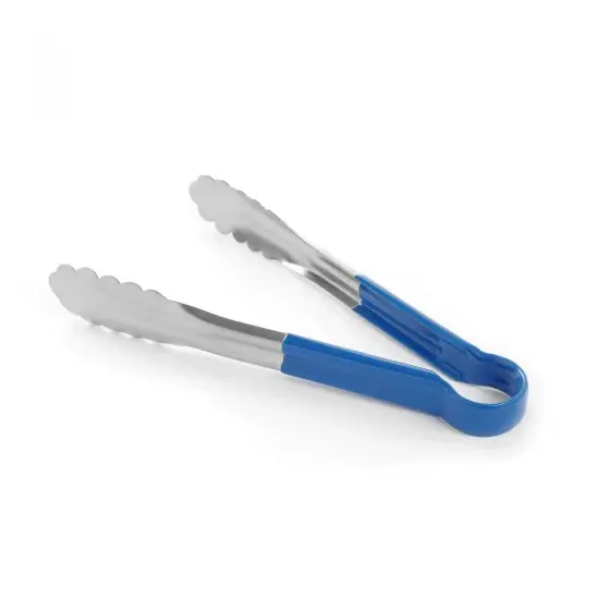 Ofertă de sezon Cleste de bucatarie 300 mm Albastru, Hendi Inox