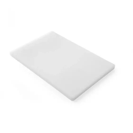 Cel mai bun preț Tocator universal HENDI, din polipropilena HDPE, alb,450x300x(H)20mm