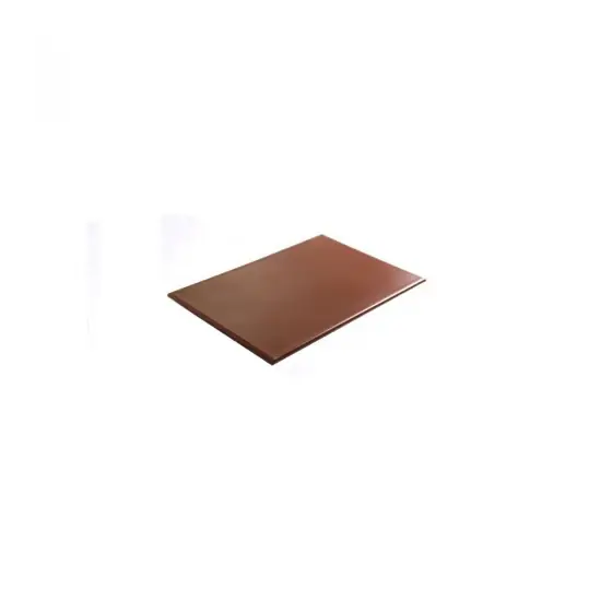 Tocator maro 60x40x1.8 cm, Hendi, polietilena HDPE 500, respecta normele de igiena HACCP Ofertă specială