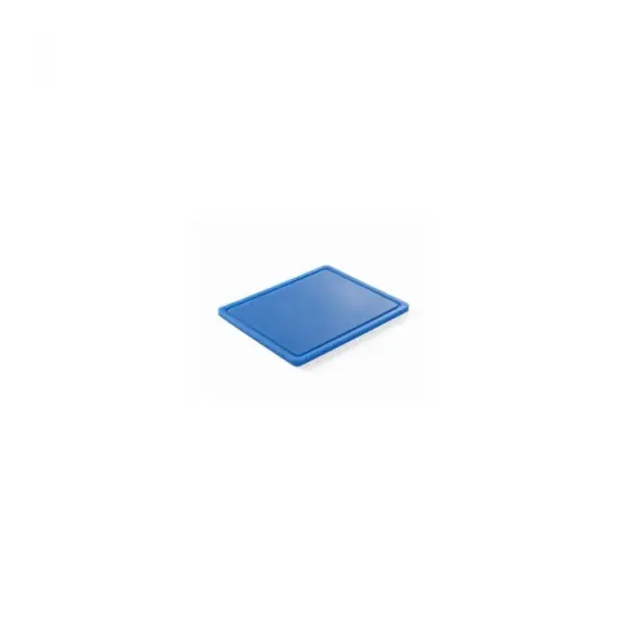Bestseller Tocator albastru GN1/1 - 530x325x(H)15 mm, Hendi, polietilena HDPE, 2 fete taiere, respecta normele de igiena HACCP