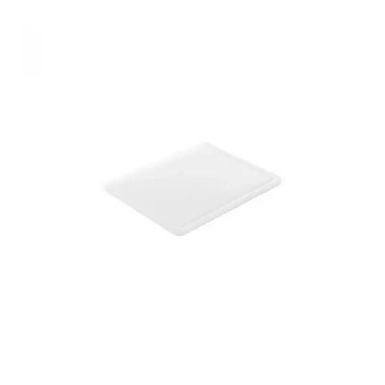 Tocator alb, 26.5x32.5x(H)1.2 cm - GN1/2, cu sant de scurgere, polietilena HDPE 500, respecta normele de igiena HACCP, Hendi Livrare rapidă