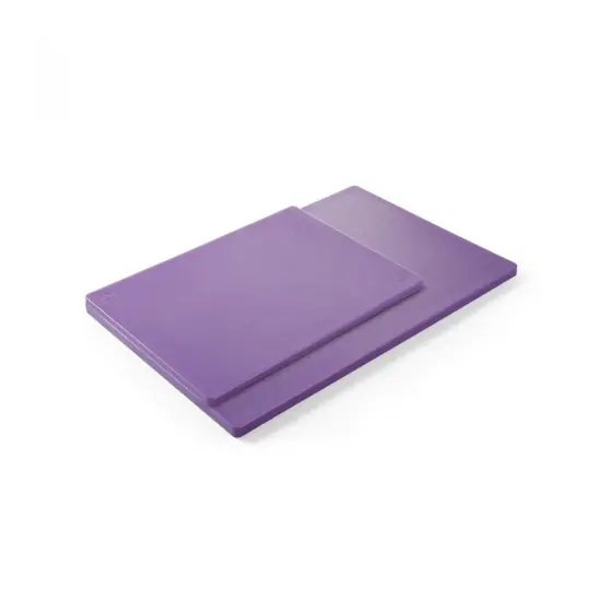 Tocator violet HACCP, 450x300x(H)12.7 mm, polietilena HDPE 500, Hendi Retur gratuit