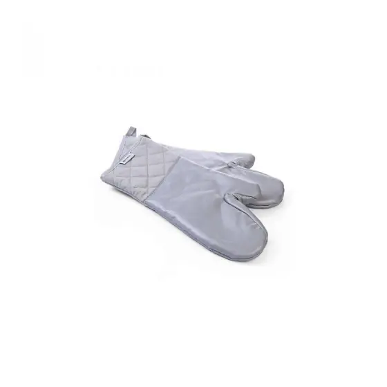 Retur ușor Set 2 x Manusi bucatarie din fibra sticla pt protectie caldura, rezista pana la 350 gr C, lungime 43 cm, Hendi