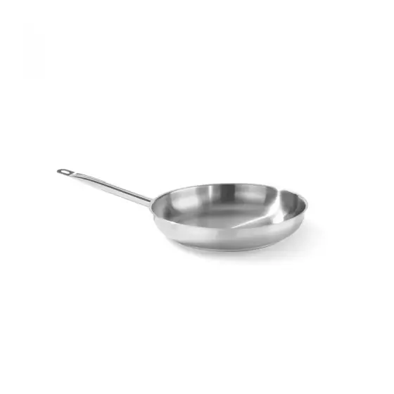 Tigaie profesionala inox, 32 cm diametru x 5,5 cm inaltime, gama Hendi Profi Line Expediere rapidă