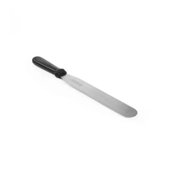 Spatula patiserie si omlete, 250x39 mm, inox cu maner polipropilena, Hendi Lichidare de stoc