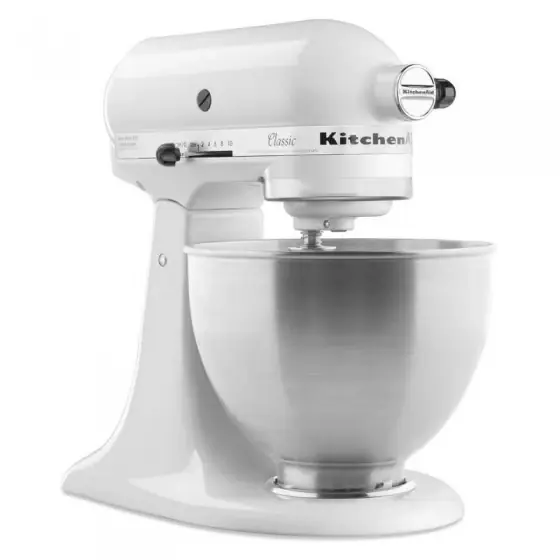 Mixer classic white KitchenAid 4.3 L Plată sigură