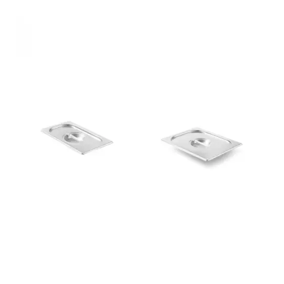 Pachet Capac GN 1/1 inox + Capac GN 1/2 inox Bestseller