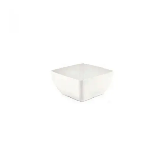 Bol pătrat din melamină, alb, 250x250x(h)120mm Fine Dine Ofertă exclusivă