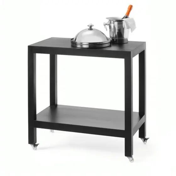 Cărucior pentru ospătari din stejar Madeira 820x460x(h)850 mm Fine Dine Expediere rapidă