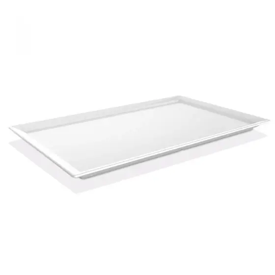 Tavă dreptunghiulară GN 1/2 melamină, albă 325x265x(H)30 Fine Dine Livrare rapidă