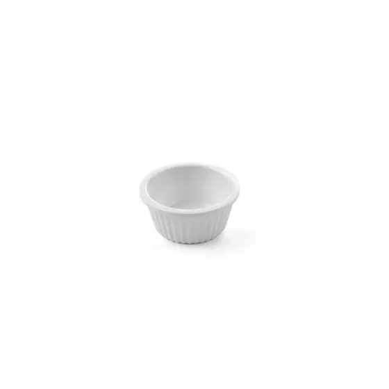 Set 4 buc ramekin, melamina alba, 58x58x(H)27 mm - Hendi Retur ușor