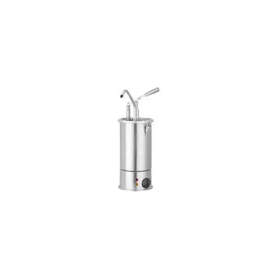 Ofertă exclusivă Bain-marie pentru sos cu dozator, Hendi, 230V, 900W, ø180x(H)500 mm