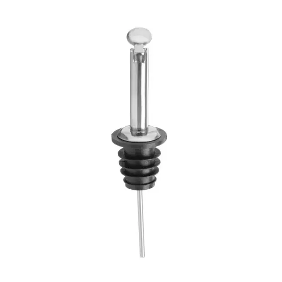 Set 6 picuratoare sticle tip free-flow, Hendi, Inox Popular