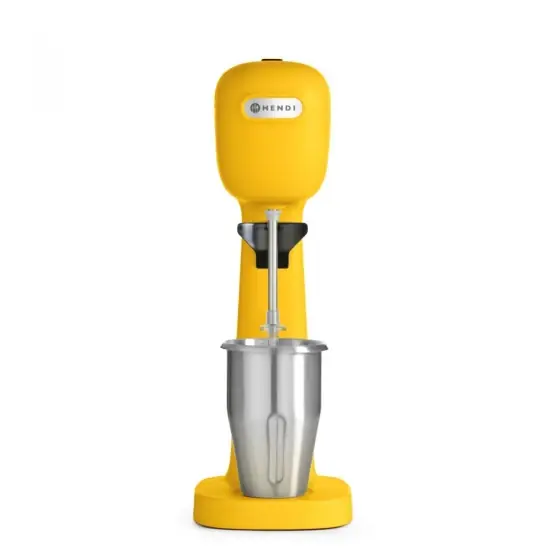 Ofertă de sezon Milkshaker Galben de 0.9 l - Design by Bronwasser, 170x196x(H)490mm, 400 W, Hendi