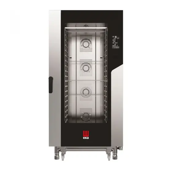 Cumpără acum Cuptor EKA cu convectie Black Mask, 20 tavi GN1/1, 31Kw,400V,930×971×(H)1900mm
