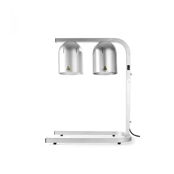 Cel mai vândut Suport cu 2 lampi infrarosu pentru mentinerea la cald a mancarii, 500 W, Hendi, 495x355x(H)590 mm