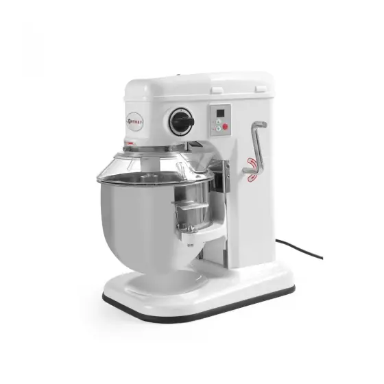 Mixer Planetar Hendi HEAVY DUTY, 7 Litri, 650 W, panou de control digital, Otel inoxidabil, 3 viteze diferite: 128 / 252 / 545 rpm Ofertă specială