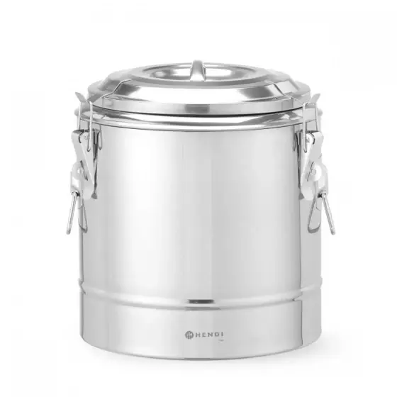 Preț redus Termos pentru transport alimente, inox,11 litri, 300x(H)345mm