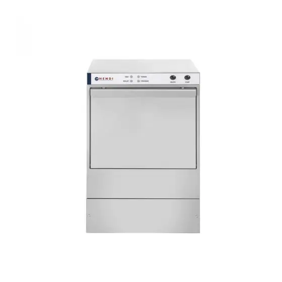 Calitate înaltă Masina profesionala de spalat pahare cu pompa de evacuare K40 Hendi 230 W 470x510(+325)x(H)710 mm