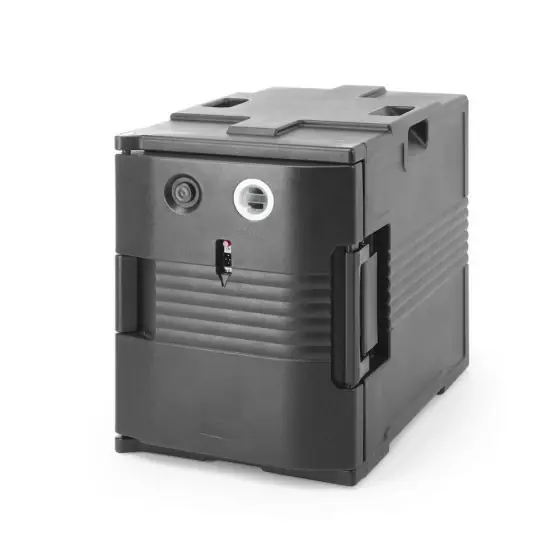 Livrare rapidă Cutie termoizolat Amer Box cu funcție de încălzire Hendi, catering 477x680x(H)620 mm