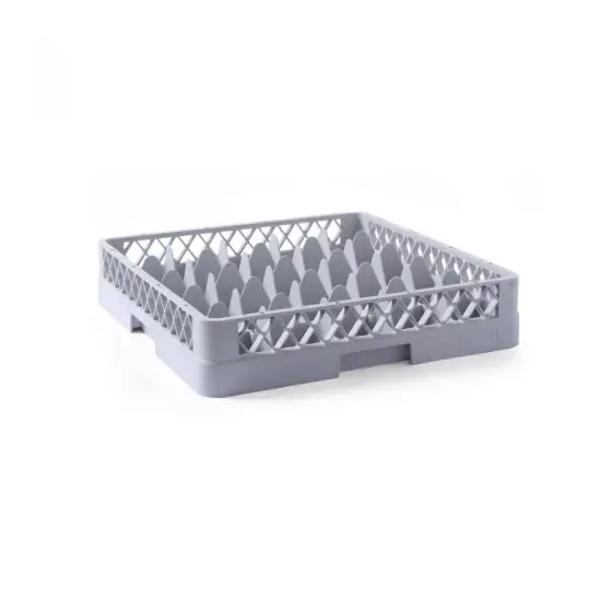Ofertă exclusivă Cos universal pentru masina de spalat vase, polietilena, Gri Hendi 36 compartimente, 500x500x(H)104 mm