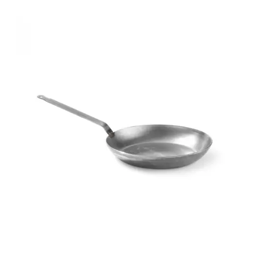 Ofertă specială Tigaie clasica din otel laminat, 28 cm diametru x 5 cm inaltime,baza 22 cm Hendi