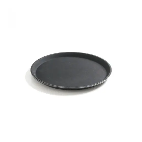 Tava Hendi pentru servire rotunda, poliester armat cu fibra de sticla, neagra 280 mm Vezi acum
