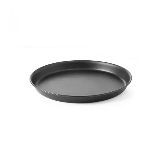 Tava rotunda pentru pizza, 600x(H)25 mm, otel, Hendi Retur ușor