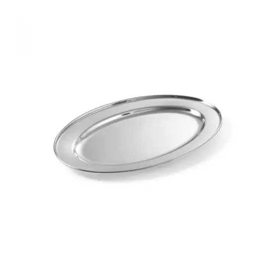 Noutate Tava servire ovala, inox, 35x22 cm, Hendi