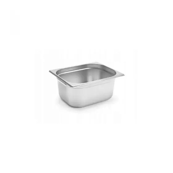 Reducere de preț Tava gastronorm GN 2/3 din inox 18/10, 354x325xH150 mm Revolution by Hendi rezistenta la temperaturi de la -40 C pana la 300 C