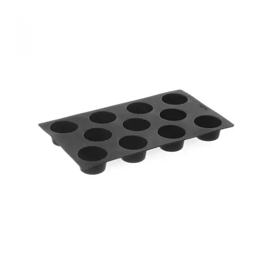 Forma copt din silicon pentru 11 Mini-Muffins cu diametrul de 53 x (H) 30 mm, Hendi, 325x176 mm Comandă acum