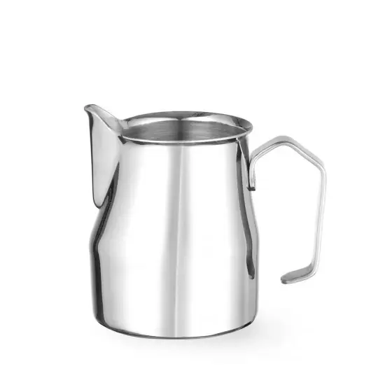 Cana pentru lapte cu gura in forma de V, Hendi, 350ml, inox, ø65x(H)99mm Cel mai vândut