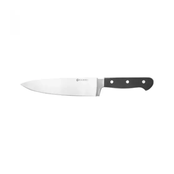 Preț redus Cutitul bucatarului, lungime lama inox 20 cm / lungime cutit 34 cm, gama Hendi Kitchen Line