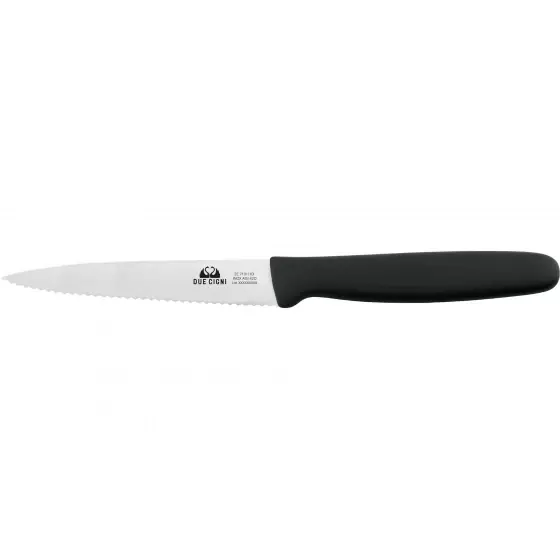 Cutit de Paring Dintat Due Cigni - Lama 110mm, Otel Inoxidabil Preferatul clienților